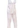 Damska pizhama FLOWER ROSE dalag pantalon