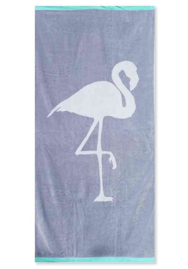 Памучна хавлия Flamingo